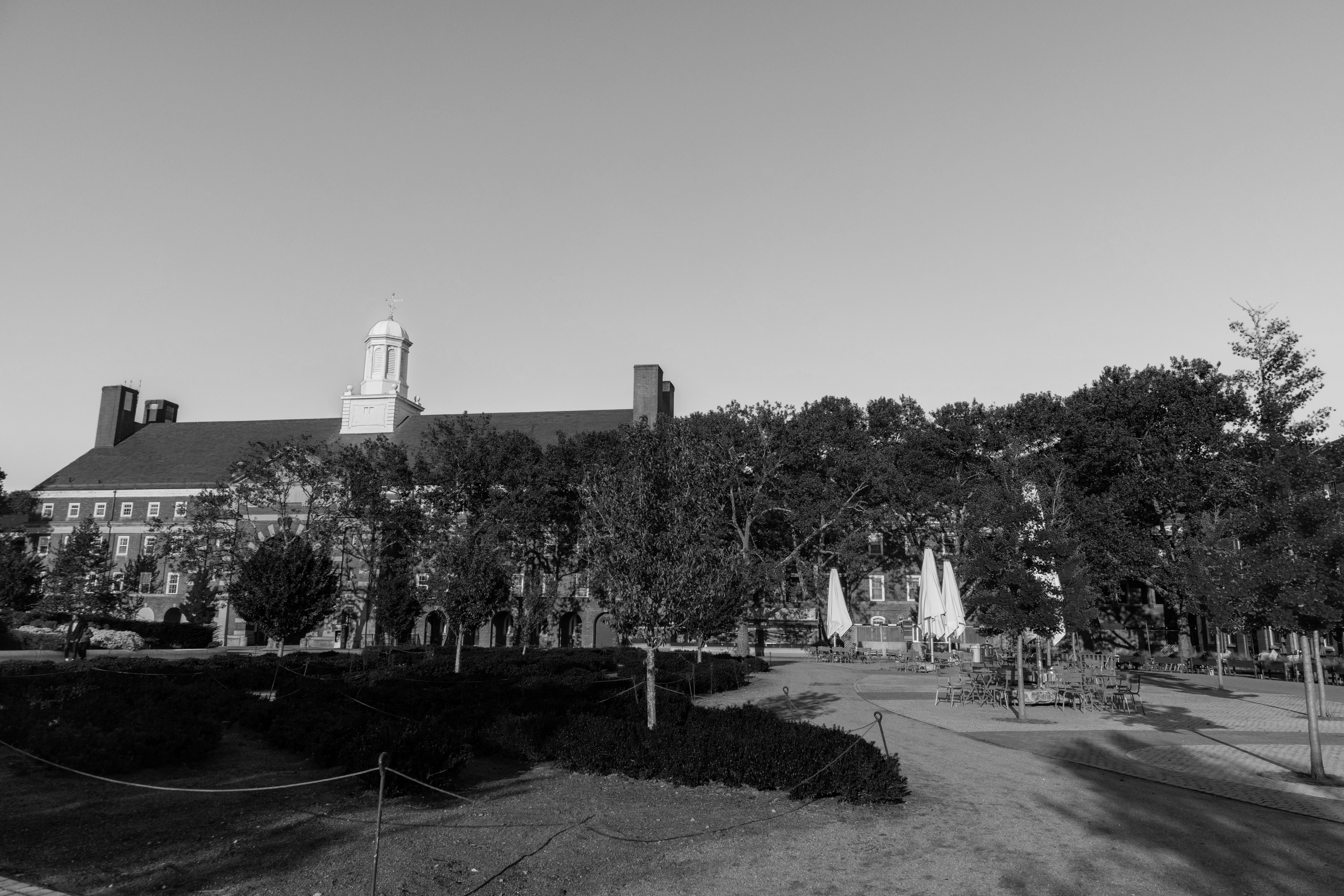 landscape picture of a residence on governors island